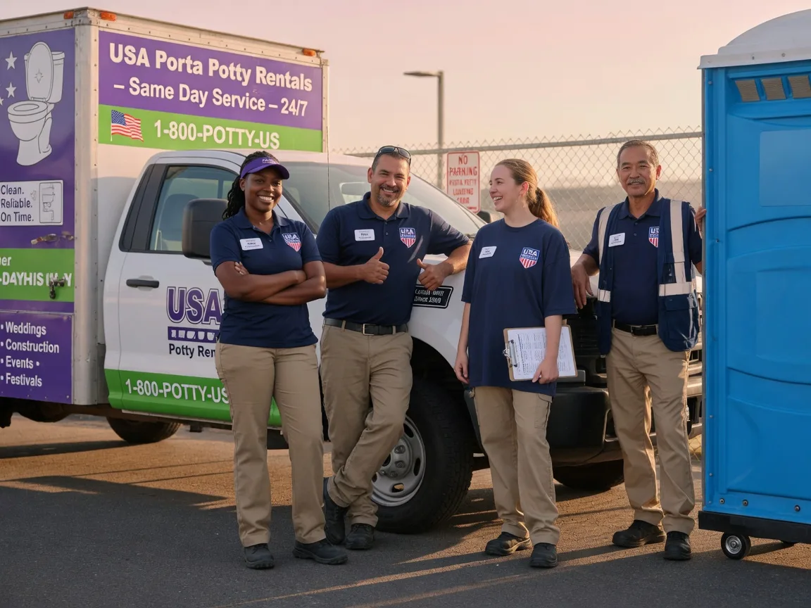 Porta Potty Rental company in Fenton, LA